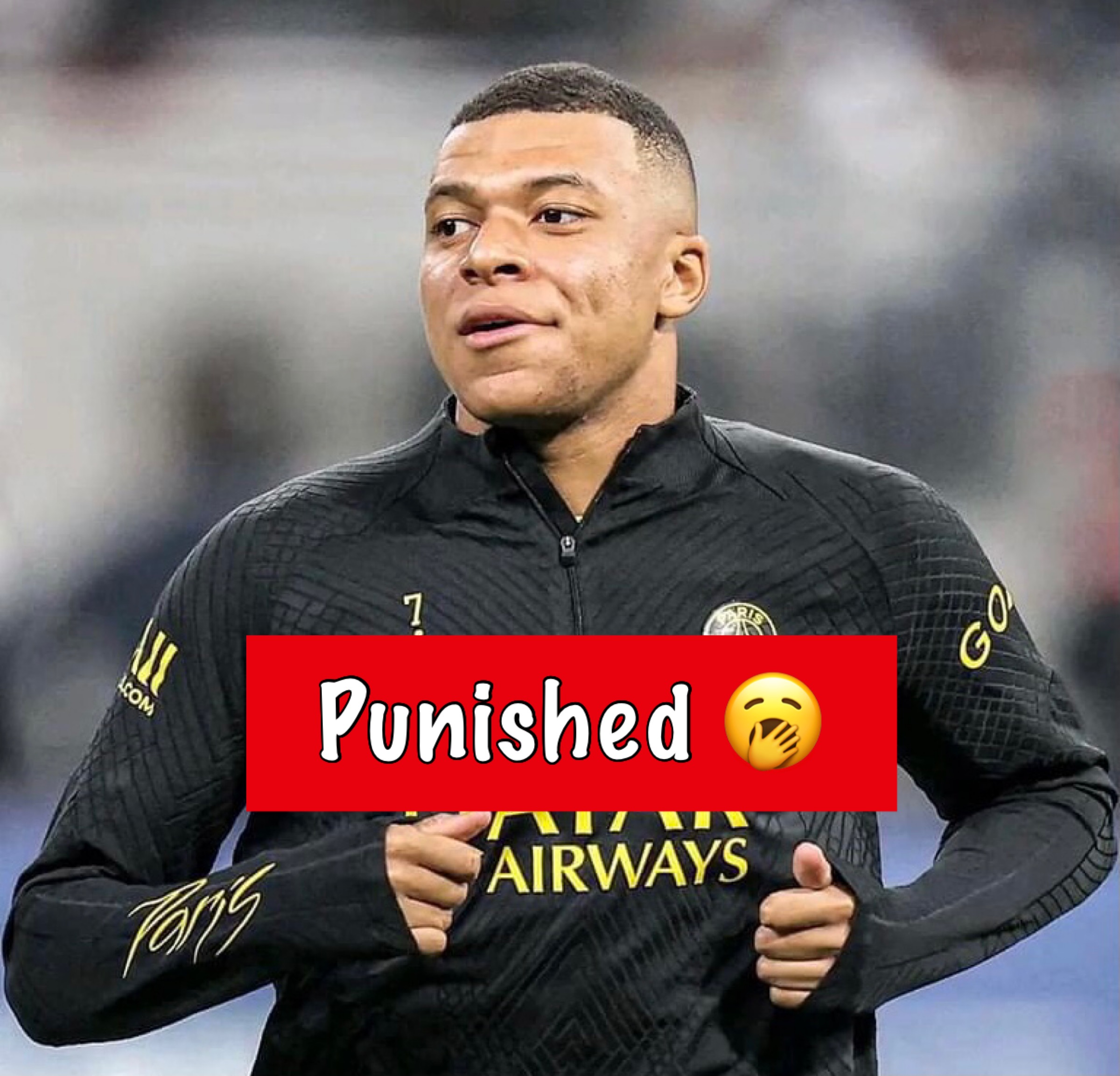 Mbappe yafatiwe ibindi bihano